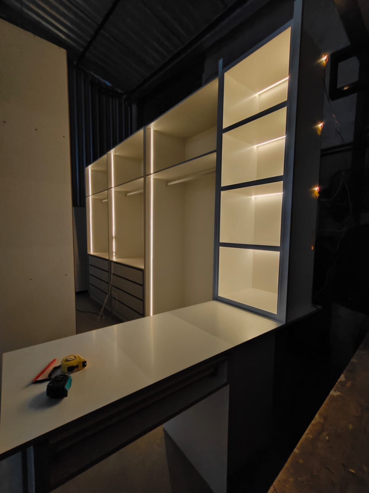 Projeto de móveis planejados sob medida